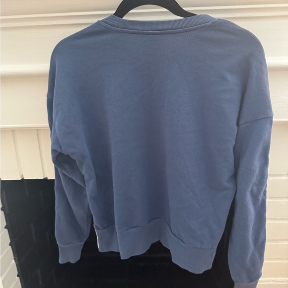 Adidas Navy Crewneck - Picture 6 of 7